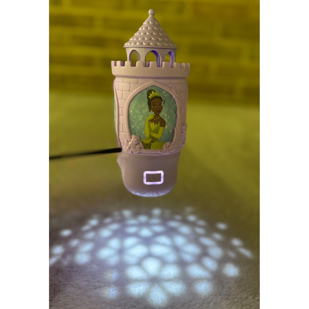 Disney Princess Scentsy Wall Fan Diffuser Purple Castle Tiana Mulan Rapunzel